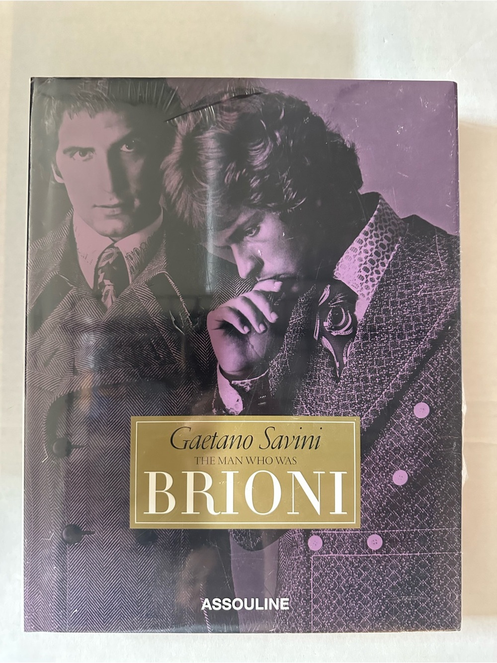 SEALED - Assouline Gaetano Savini: The Man Who Was Brioni Hardcover, English